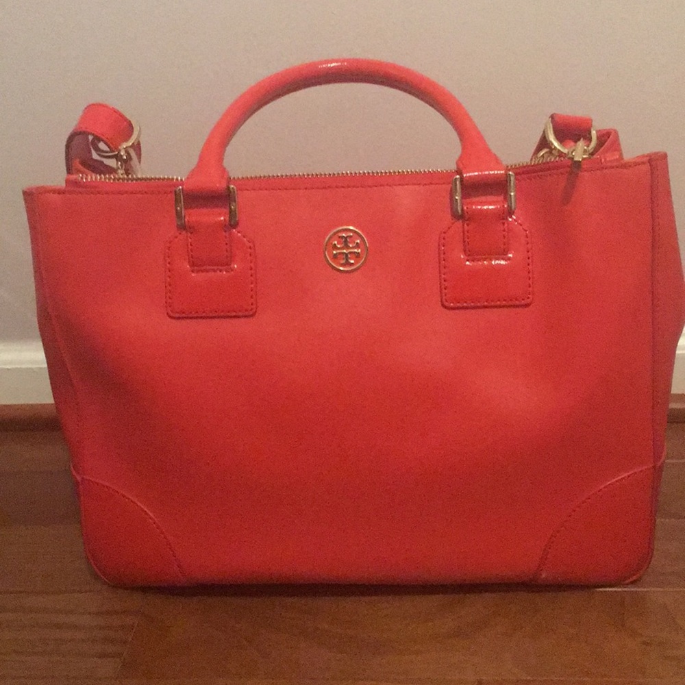 SALE! Tory Burch Robinson Double Zip Bag